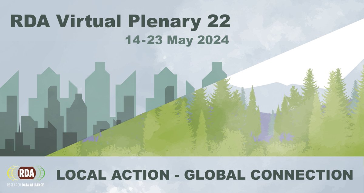 Are you new to RDA?  Join us at the RDA for Newcomers sessions scheduled to take place at VP22 at the following days/times: 15 May: 9:30 – 10:30 UTC 22  May: 17:00 – 18:00 UTC bit.ly/3W1PLib