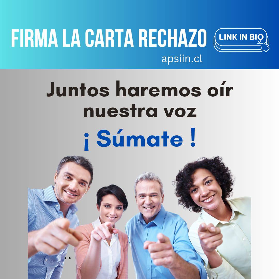 Al Gobierno de Chile solicitamos el cumplimiento del Artículo 55 del Reglamento Sanitario Internacional, que establece que el Director General de la OMS debe dar a conocer a todos los Estados Partes el texto definitivo de las enmiendas propuestas en un plazo de al menos 4 meses