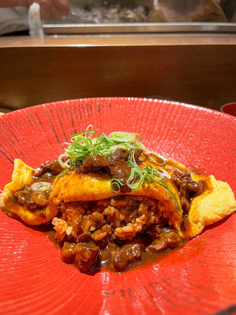 guruma_chan's tweet photo. 新風館でおひとり様ランチ🌸
モツ煮込みとオムライスの出会い🥺💞
#新風館 #京都ランチ https://t.co/LaQssh2Yx4