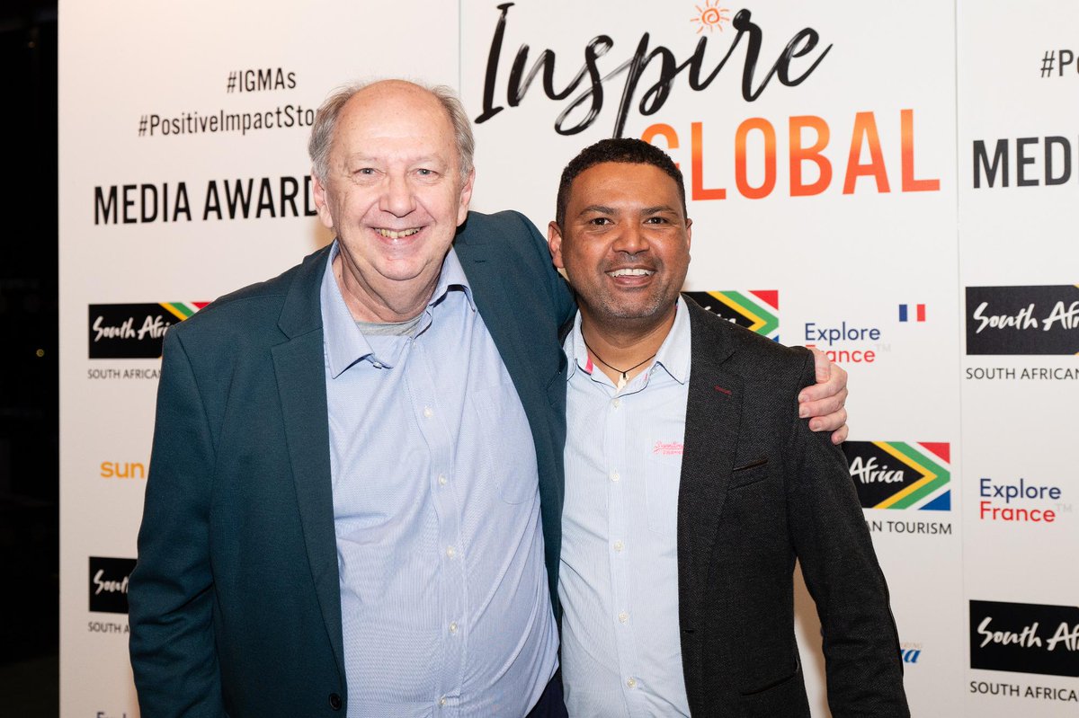 Proving that 2 chairs are better than one, 2 ex-chairs of @latauk Myself & Byron Shirto who is now in charge of @Inspire__Global which celebrated its media awards this week in London. Congratulations to all the winners and nominees. Their work was a pleasure to read and judge