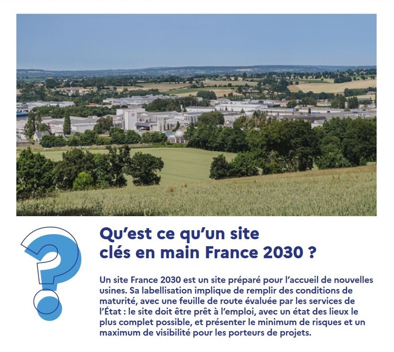 La réindustrialisation 🇫🇷 passe aussi par le foncier ! Cinq sites 'clés en main' #France2030 seront livrés : 📍 Bellerive-sur-Allier (03) : Montpertuis Palazol 📍 Alixan (26) : Rovaltain 📍 Salaise-sur-Sanne (38) : Inspira 📍 Unieux (42) : Ondaine 📍 Clermont-Ferrand (63) : Sugar