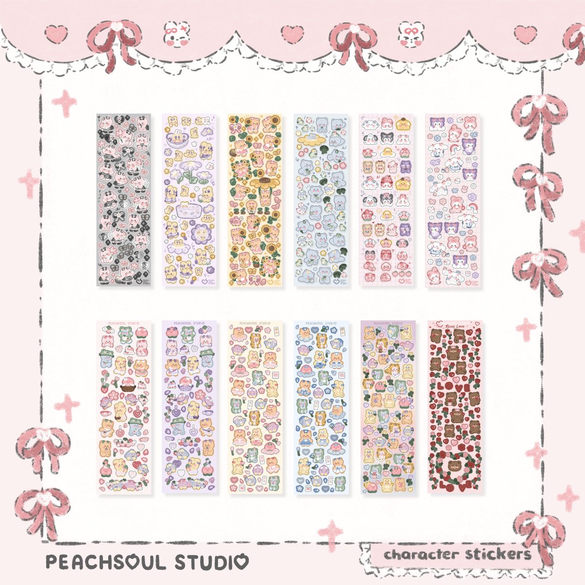 peachsoulstudio's tweet photo. [2/2] StickyExpo Catalog🫶🏻 https://t.co/5WdALsJL6k
