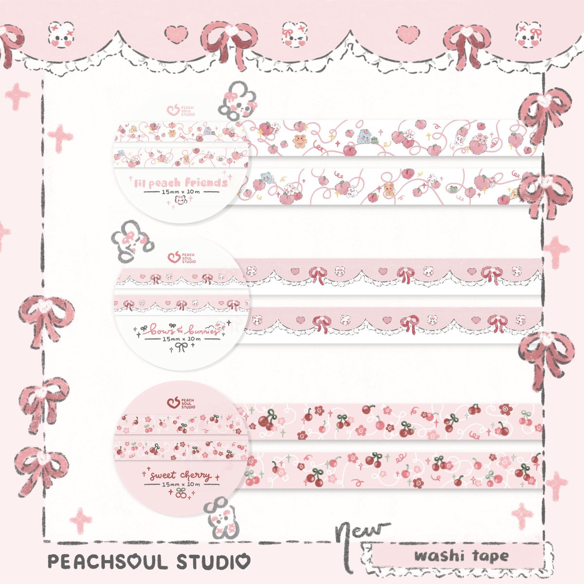 peachsoulstudio's tweet photo. [2/2] StickyExpo Catalog🫶🏻 https://t.co/5WdALsJL6k
