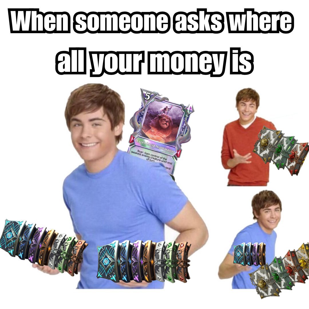 💰<a href="/GodsUnchained/">Gods Unchained</a> BUYERS GUIDE OUT NOW! 💰

When someone asks where all your money is. 
 🔹Follow/Retweet/Tag 2 friends who would like to win new expansion packs. MUST BE A FOLLOWER TO WIN! 

🔥Giving away 2 new expansion packs! 🔥

nfa dyor 😄

NEW EXPANSION - DREAD AWAKENING