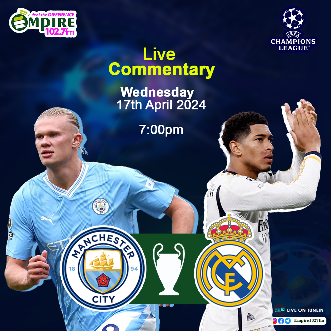LIVE COMMENTARY
#empirefm
#UCL