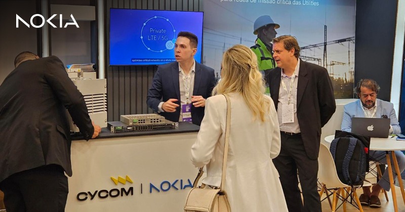 nokiaindustries's tweet photo. That’s a wrap!  What a great week we had at #UTCAL 2024. Nokia partnered with CYCOM and had the booth hopping all week. For more information on how Nokia can empower your power #utility for the new energy future visit us at: https://t.co/IR9wXwfk3Y