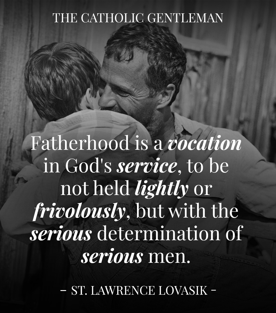 Be a Great Father! Don't miss our recent Episode 153 'This One Thing Makes a Great Father' to learn what makes a man a great father. (Available on all Podcast Players - plnk.to/catholicgentle… Youtube - youtu.be/p5ILWhF_Tu4) #father #fatherhood #dad #greatfather #catholic