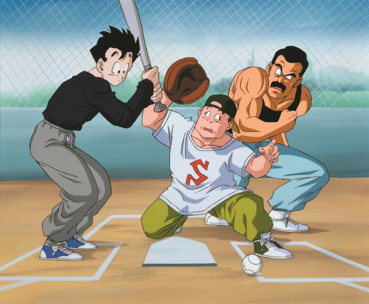 Today is baseball day.⚾️
Have you ever played baseball?

#DragonBallZ #Gohan #BaseballDay