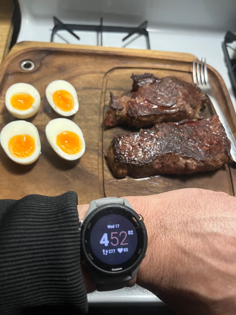 How early is too early for steak and eggs?