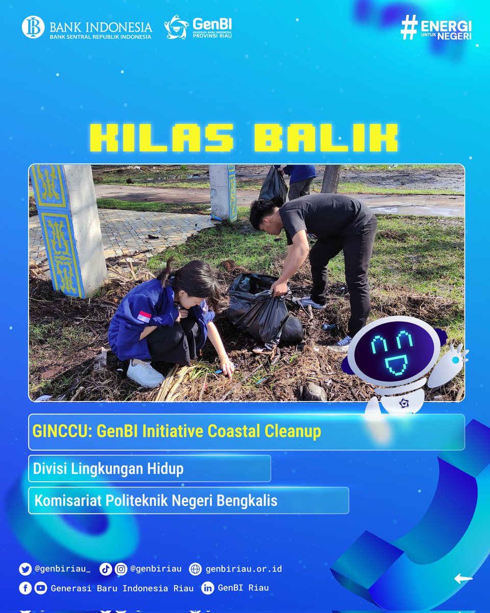 Genbiriau_'s tweet photo. GenBI Riau?
Energi Untuk Negeri!
________________________
#GenBI
#GenBIRiau
#GenBIPolbeng
#EnergiUntukNegeri
#GINCCU https://t.co/YTYgLzXeFj