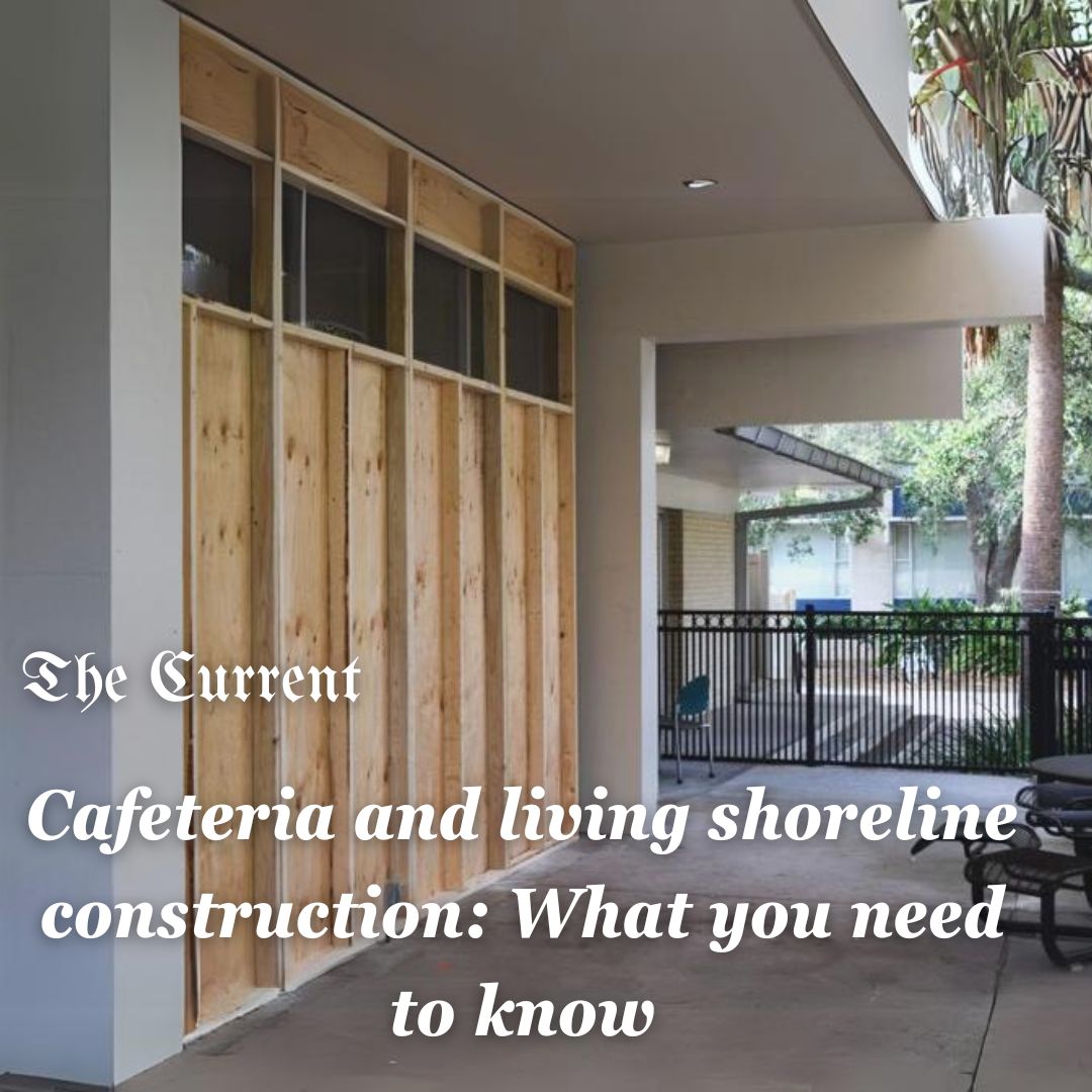theectriton's tweet photo. The rumors are true: Eckerd College is getting a new cafeteria.

Work on a new cafeteria and living shoreline will disrupt life on campus but it will all be worth it in the end. 

Article by Nicole Vogler, Social Media &amp; PR Manager
Photos by Donovan Snell, Photo Editor https://t.co/ePxkh3kVzj