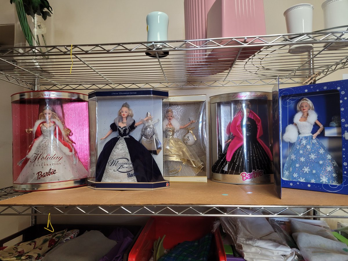 IN CASE YOU MISSED IT...We have 4 beautiful comforters left.  What a bargain at $10.00 each.
We also have a great selection of collectable Barbie dolls that need a home. We are open Thurs. 10 am - 6 pm, Fri. 10 am - 1 pm, and Sat. 10 am-3 pm. Thread of Life Thrift Store