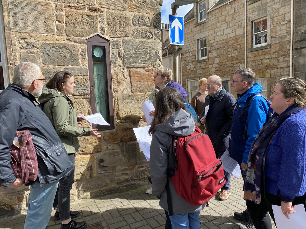 A collaborative training session yesterday for staff & volunteers as we took a tour of St Andrews. So many interesting features & stories - we can't wait to share them this summer when we launch our tours. Watch this space!
#StAndrews #welcometofife #localpeoplelocalstories