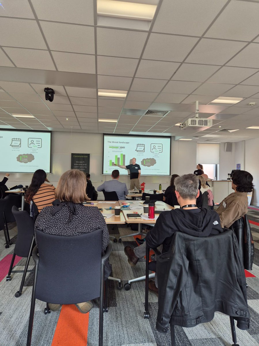 CommunicateTec's tweet photo. "Cyber incidents are inevitable, breaches don't have to be." 👀
Just one of the key learnings from yesterday. It was an absolute pleasure to partner with @yorkshirecsc, @CAPSLOCKCyber and @LeedsUniBSchool for 'Hack to Basics'.🎉
#PowerfullyConnected https://t.co/nybB6hKVLi