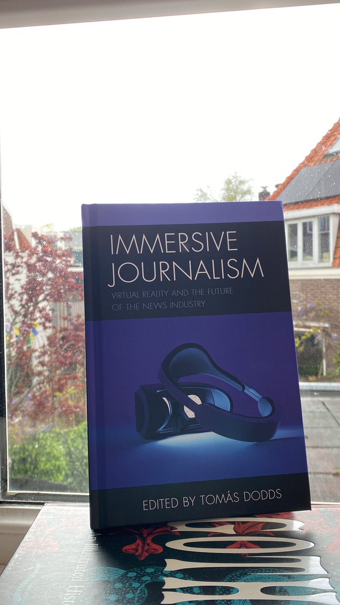 Our book Immersive Journalism has arrived! ✨ 

Want to know more about how #immersive technologies intersect with #journalism, it’s practical use cases, engagement or ethical concerns? This is the book for you!

@tomasdoddsr @oiioxford @RLPGBooks