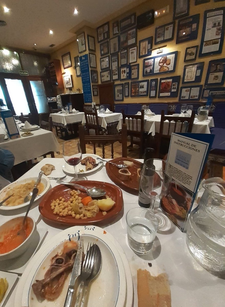 Pocas cosas tan infinitas y buenas como el universo, yo y el cocido de Casa Carola <a href="/CasaCarola/">Casa Carola</a>