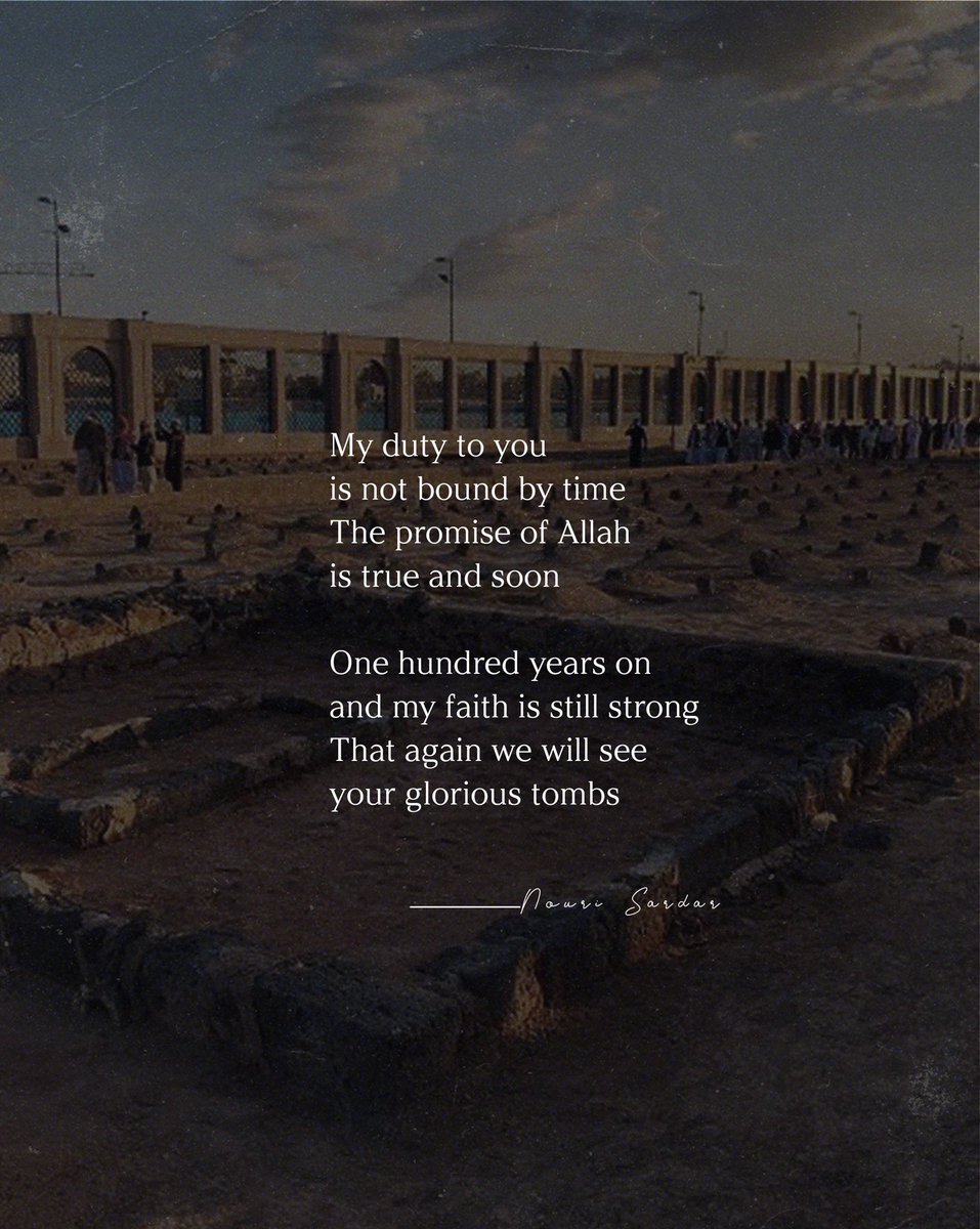 NouriSardar's tweet photo. One hundred years.

#baqi https://t.co/x7LtRkLZu9