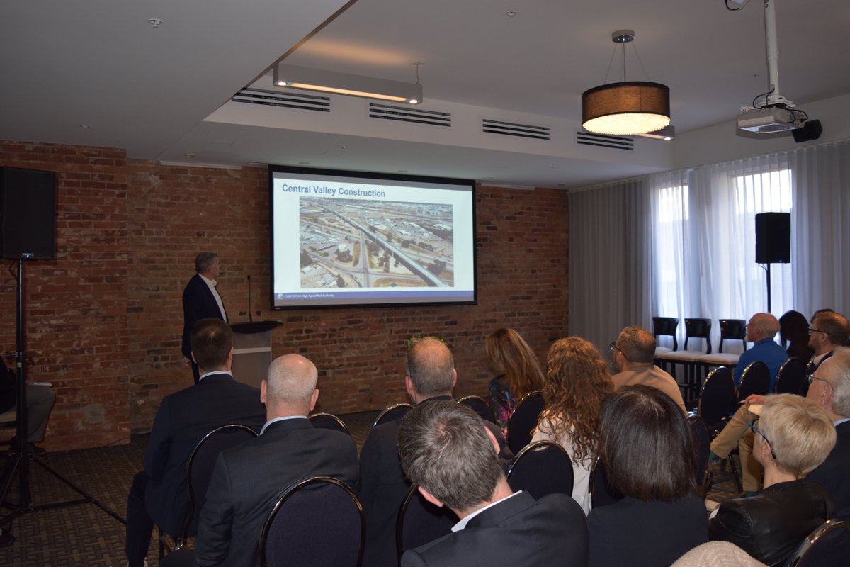 RedCabin_Events's tweet photo. Let’s speed into our next session and look at Developing California’s First High-Speed Trainset: An Interior Design with a “WOW” Factor ✨
We will be hearing from Frank Banko, Deputy Director of Rail System Delivery, Trainset Project Manager, @CaHSRA.
#RedCabinLIVE #RIIS #PaxEx https://t.co/EGY2urDbth