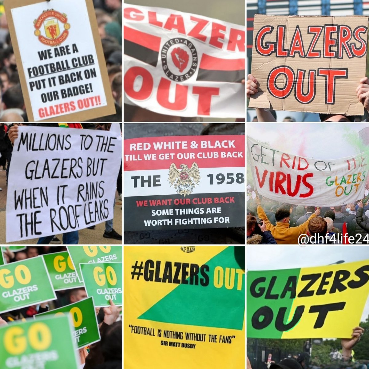 We want our club back #GlazersOut