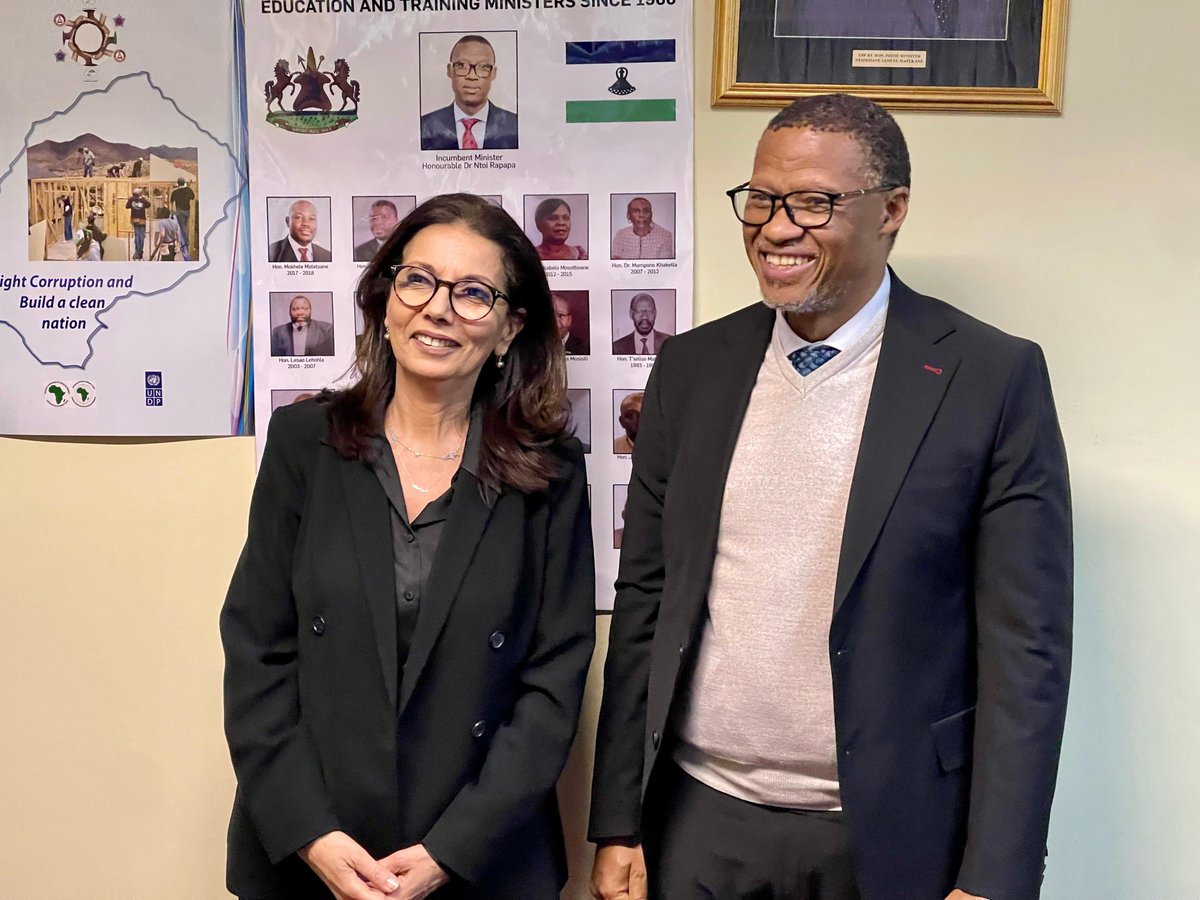 Lesotho's Ministry of Education & Training aims to include reception classes in primary schools as part of its free education policy, ensuring broader reach. The UN SRSG Dr Najat Maalla M'jid's meeting with Minister, Dr Ntoi Rapapa shed light on important educational reforms.