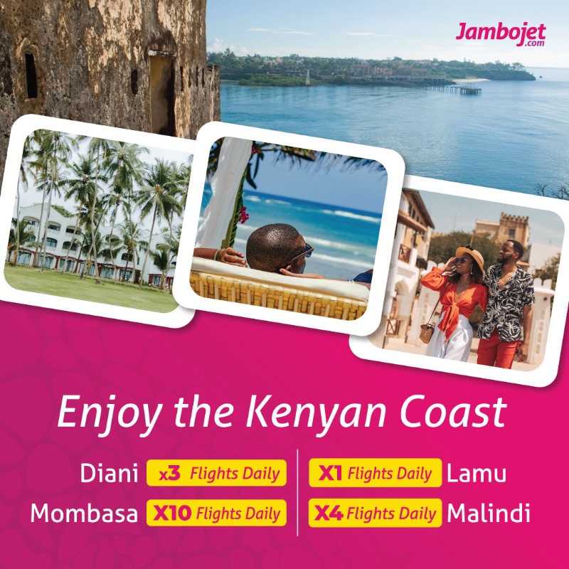 It's the perfect time for that trip to Coasto🏝️ Book your flights on jambojet.com