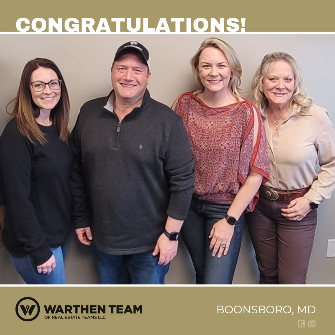 🌟Congratulations to our buyers, Jeff & Stacy, on purchasing their home in Boonsboro, MD. Thank you so much for trusting our team to get you to the finish line. Wishing you all the best!

#makememove #locationlocationlocation #dreamhome #realestate #realestateexperts #wanttomove