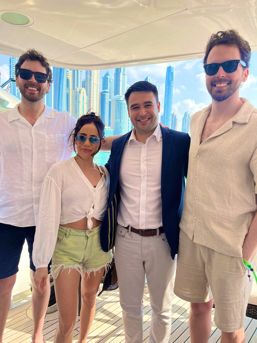 It only took swimming through a few puddles, but awesome to finally meet @CryptoWendyO and @aarontarnold @AustinArnol of @AltcoinDailyio in person!