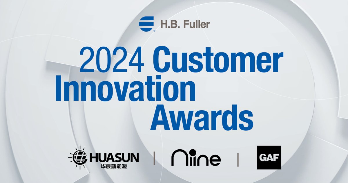 We are thrilled to announce our inaugural 2024 Customer Innovation Awards. This year’s recipients,  Anhui Huasun Energy Co. Ltd., @GAFroofing, and @NiineIndia., demonstrated exceptional creativity and expertise in their innovations. ow.ly/1LFJ50Ri92c