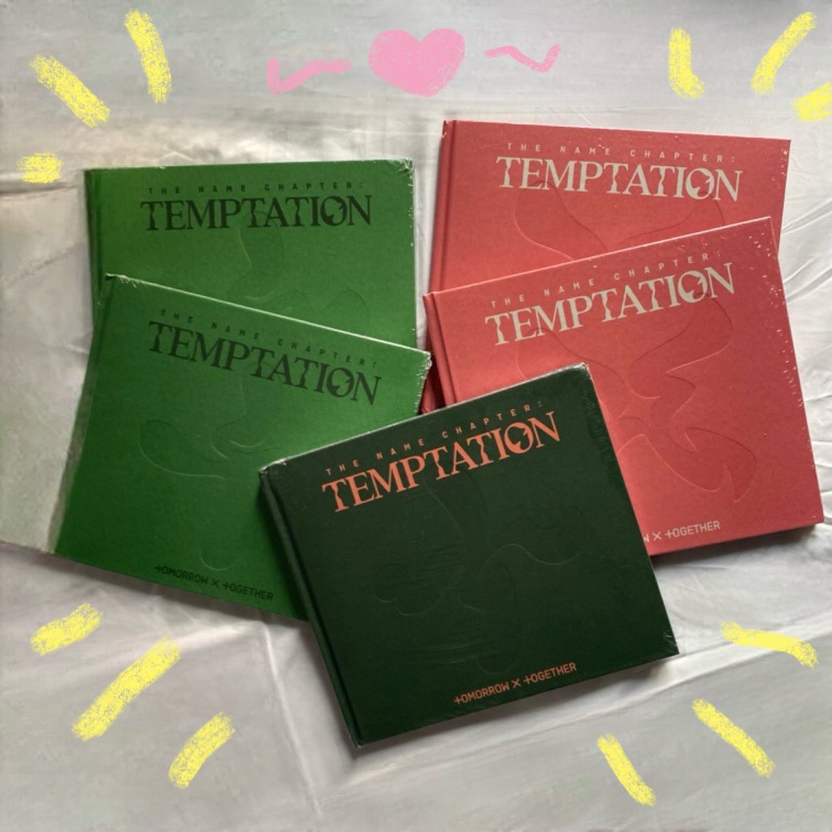 thyunjaev's tweet photo. ✨TXT Eid Giveaway✨

giving away some sealed TEMPTATION albums to celebrate eid and the cb! there will be FIVE winners and each person will get one sealed album 🤍

GA ends on 24th April 2024,6.00pm

good luck everybody ✨

rules are as below ⬇️

@pasar_txt #pasartxt #pasarTXT https://t.co/jpjlLmY9LU
