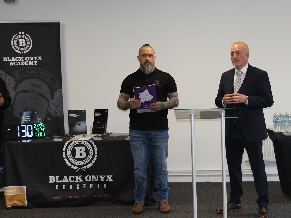 Thank you to Black Onyx Concepts & Money and Me Solicitors for inviting us to the first ever #Staffordshire Veterans Support Network. It showcased excellent #veteran friendly organisations, and the training and support on offer to #veterans in the region 👏