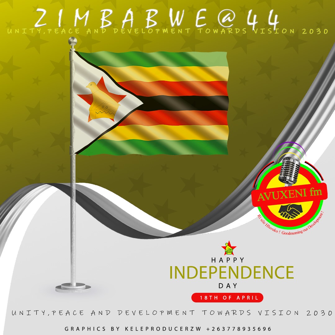 AVUXENIRIXILEFM's tweet photo. Siku ra chucheko leri rhandzekaka Zimbabwe.  A hi hlanganeni mundzuko eChiredzi Tshovani Stadium ka ku tlangela xifundzantsongo
#Zimbabwe #zimindependence https://t.co/c1JRt40Rtd