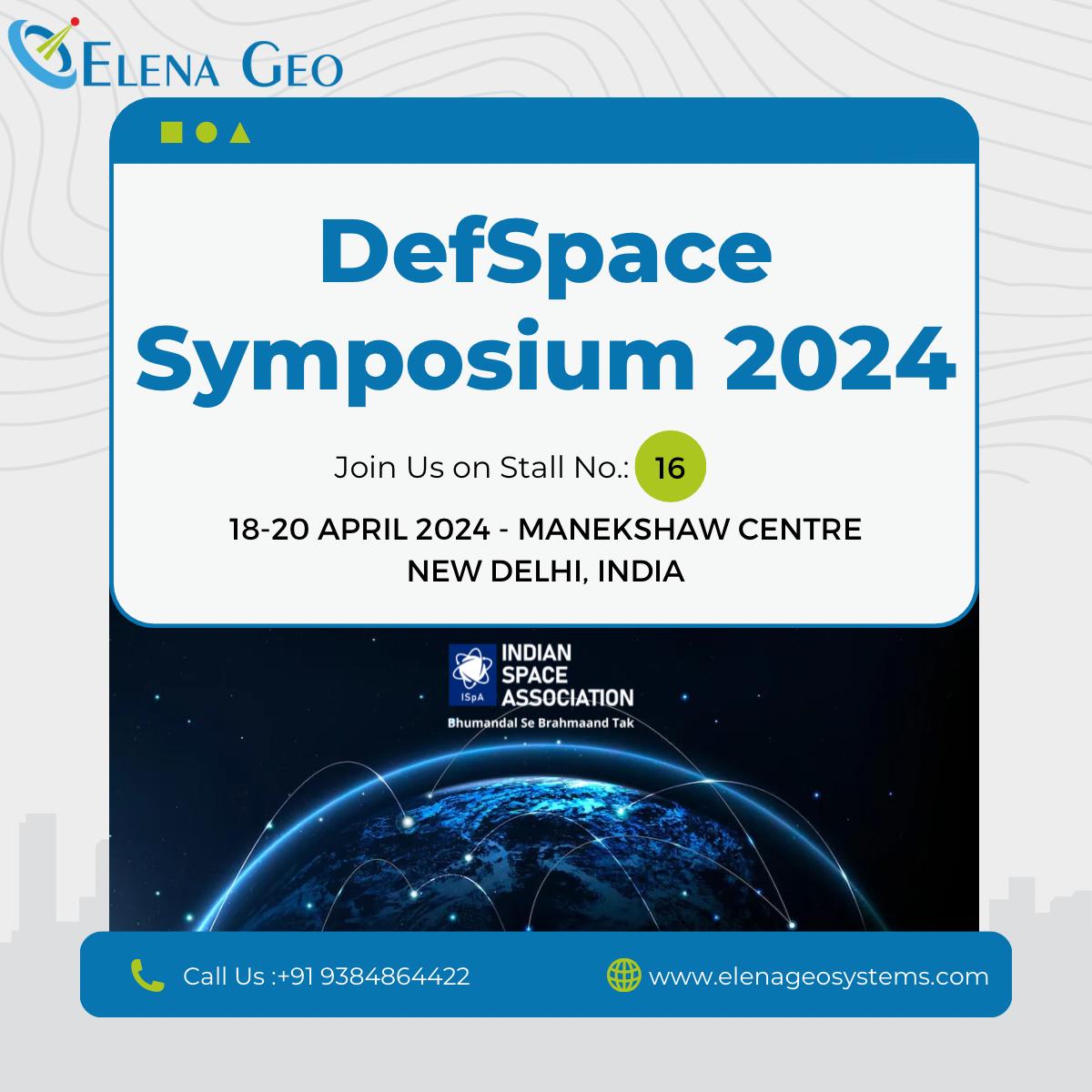 Navigate Your Way to Success at DefSpace!

Join Elena Geo Systems, a proud Platinum Sponsor, at the Indian DefSpace Symposium 2024 hosted by ISpA. Explore the future of indigenous navigation & visit us at Booth 16.

#DefSpaceSymposium #ISpA #ElenaGeoSystems #NavIC #MakeInIndia