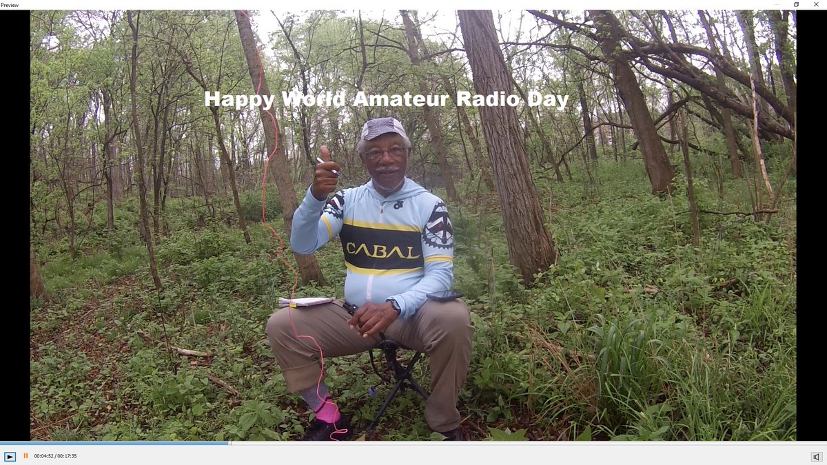 Today is World Amateur Radio Day. Find me on-air on CW and FT8 from POTA site US-7956. Watch for spots on pota.app #amateurradio #hamradio #pota #parksontheair #cw #MorseCode #FT8 #worldamateurradioday