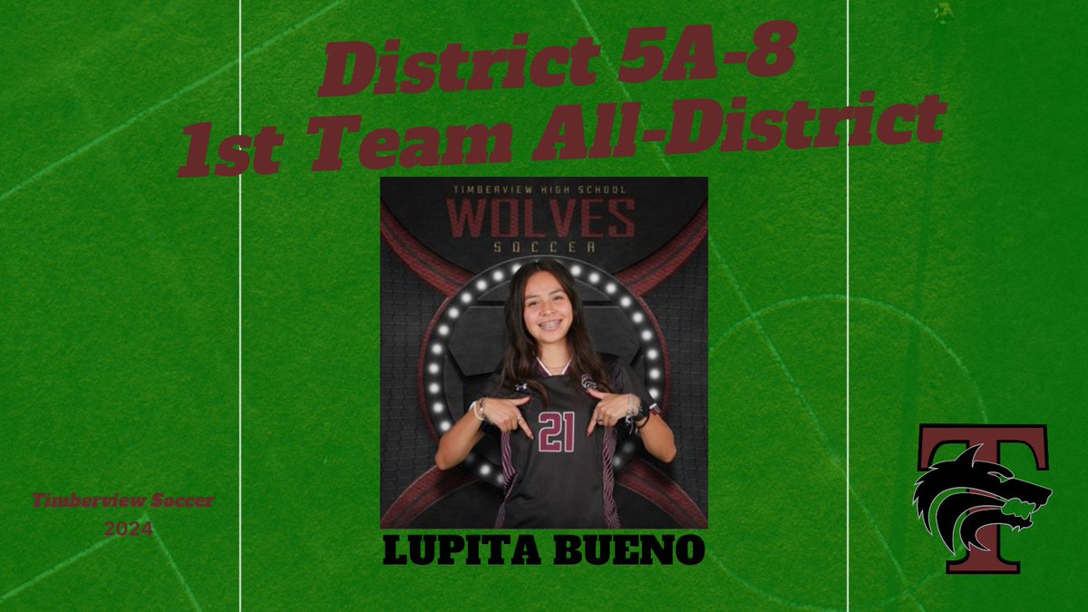 tviewsoccer's tweet photo. Congratulations to @Lupitabueno_ and @EmmaYoung8732 on being named 1st team all district. Great Work!! https://t.co/lgFN77VCPE