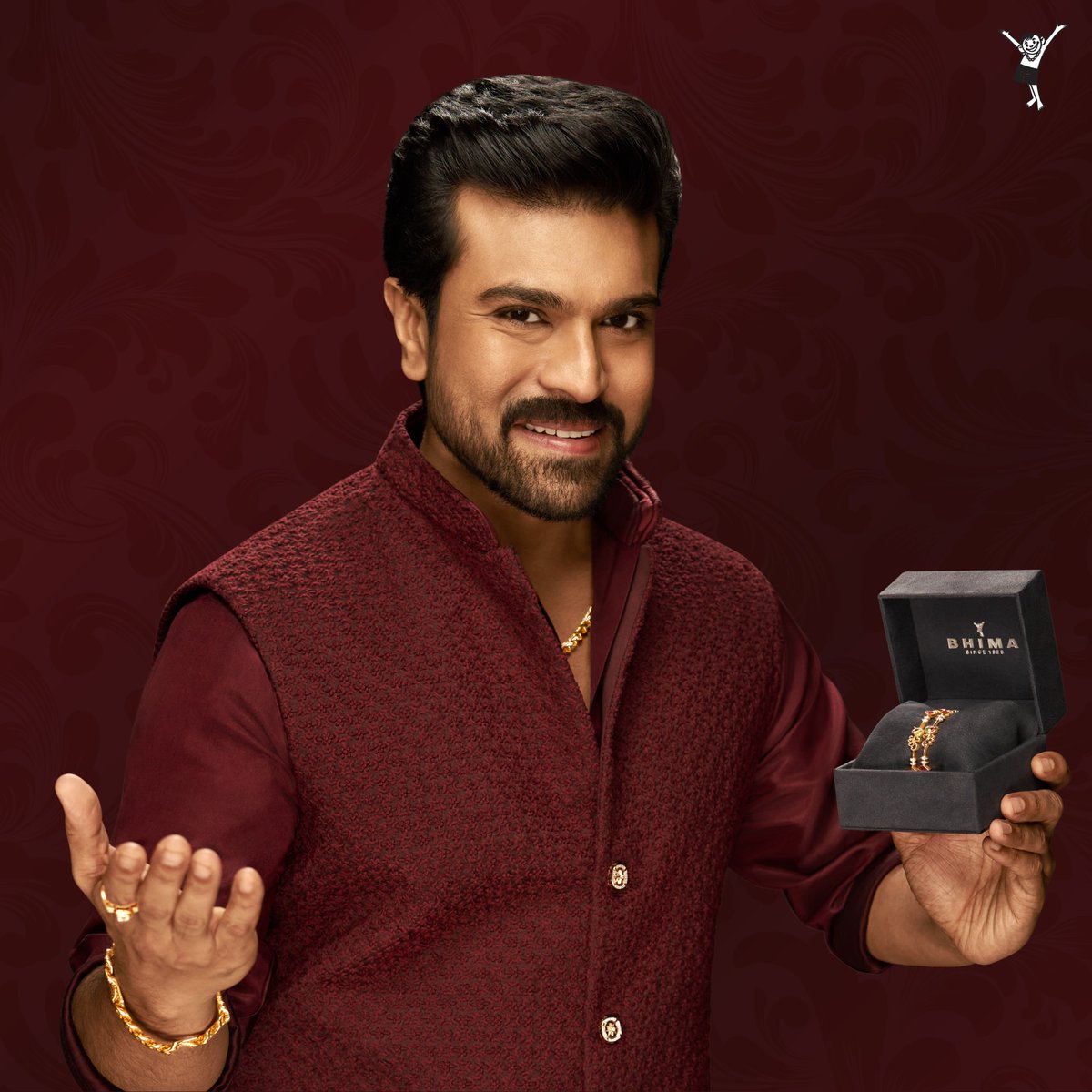 For the modern gentleman who values perfection and uniqueness, our exclusive creations are the ultimate statement of elegance. 

#FaceOfBhima  #jewellery #trendingnow #ramcharan #brandambassador #GameChanger #RC16 #RC17