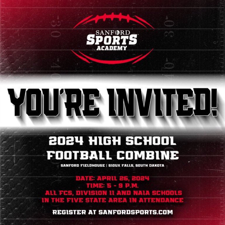Thank you for the invite! @riggsfootball