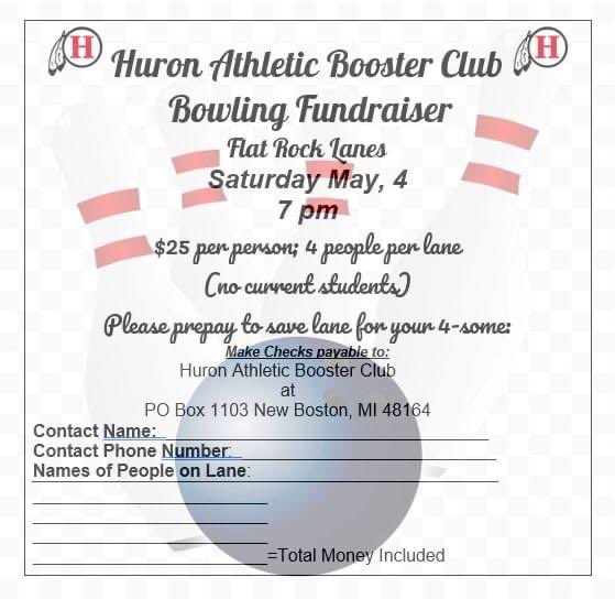 Empty (@huronladybball) on Twitter photo This will be a fun night out and a great way to help students athletes in all sports at Huron Schools. This will be a fun night out and a great way to help students athletes in all sports at Huron Schools.