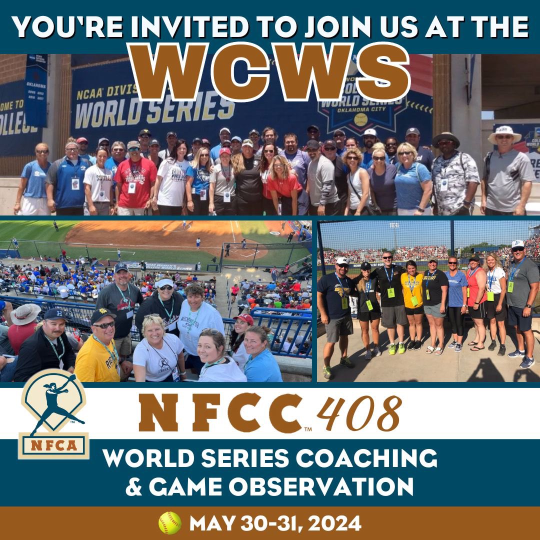 🚨Limited number of spots available! If attending the WCWS has been on your bucket list, this event is the way to make it happen! Sign up today for the experience of a lifetime!!! @NFCAorg 🥎 nfca.org/nfcc-course-408