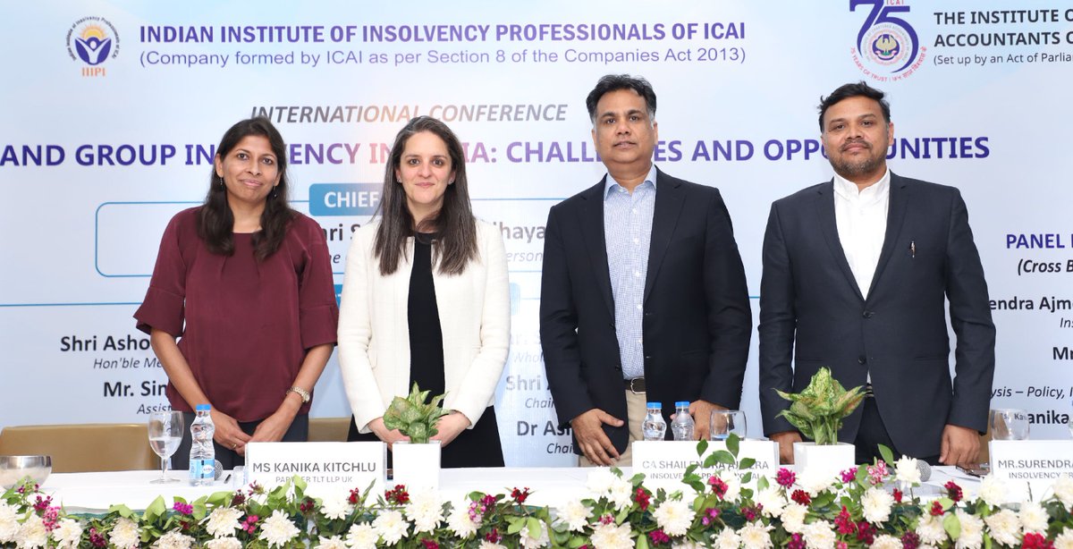 Surendra Gang, Partner, Debt & Special Situations, #GTBharat, was recently invited as a panelist to discuss the challenges and opportunities related to 'Cross-Border and Group Insolvency in India' at a session organised by IIIPI, IBBI, UKFCDO and ICAI. #Crossborder #Insolvency