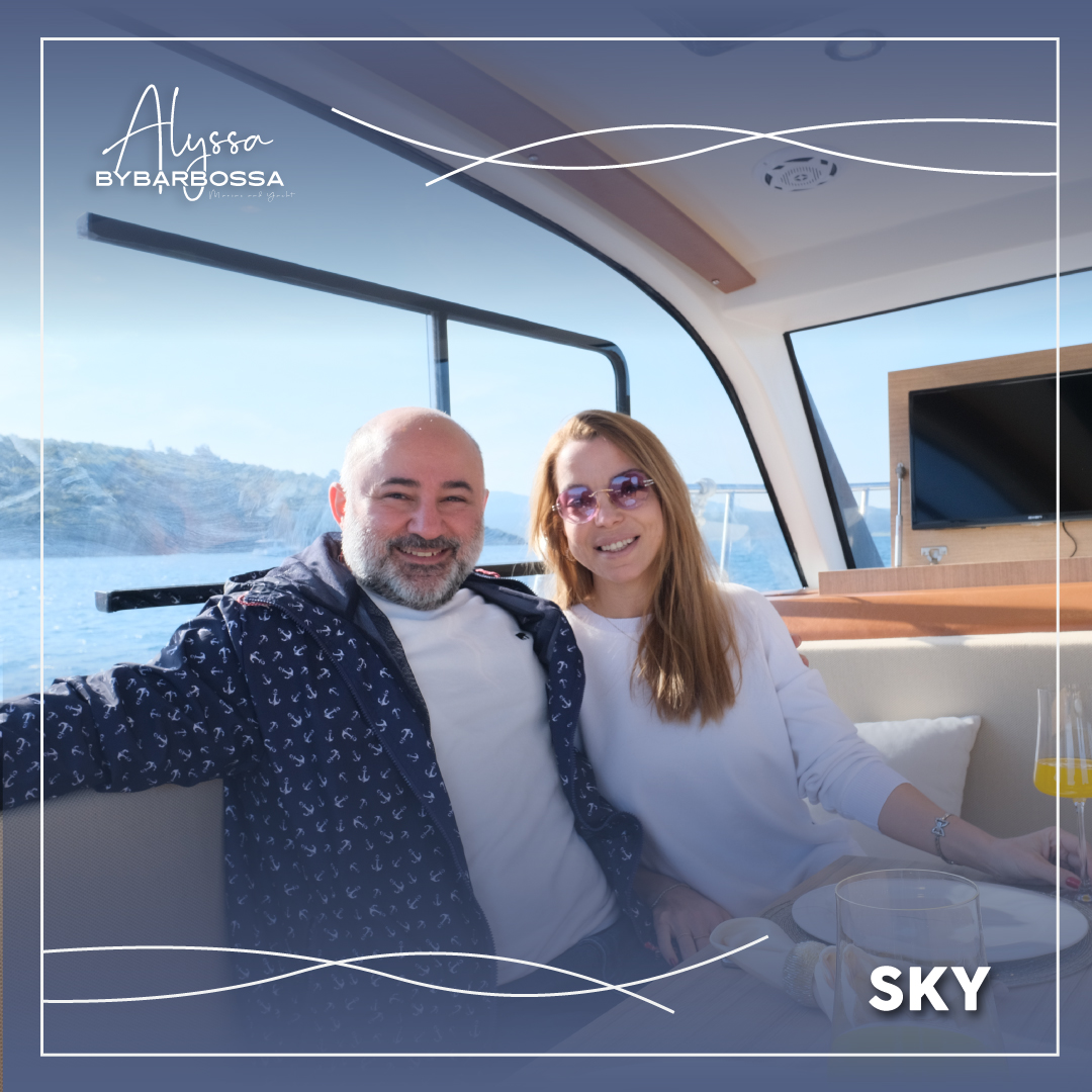 Love's perfect escape aboard the Alyssa Sky. 💖

Aşkın Alyssa Sky'daki mükemmel kaçışı.👩🏼‍❤️‍👨🏻

#Sky #YachtingElegance #Yat #Tekne #LüksTekne #LuxuryYacht #MotorYat #MotorBot #MotorYacht #MotorBoat #DenizTatili #KeyifliAnlar #YachtLife #sailing