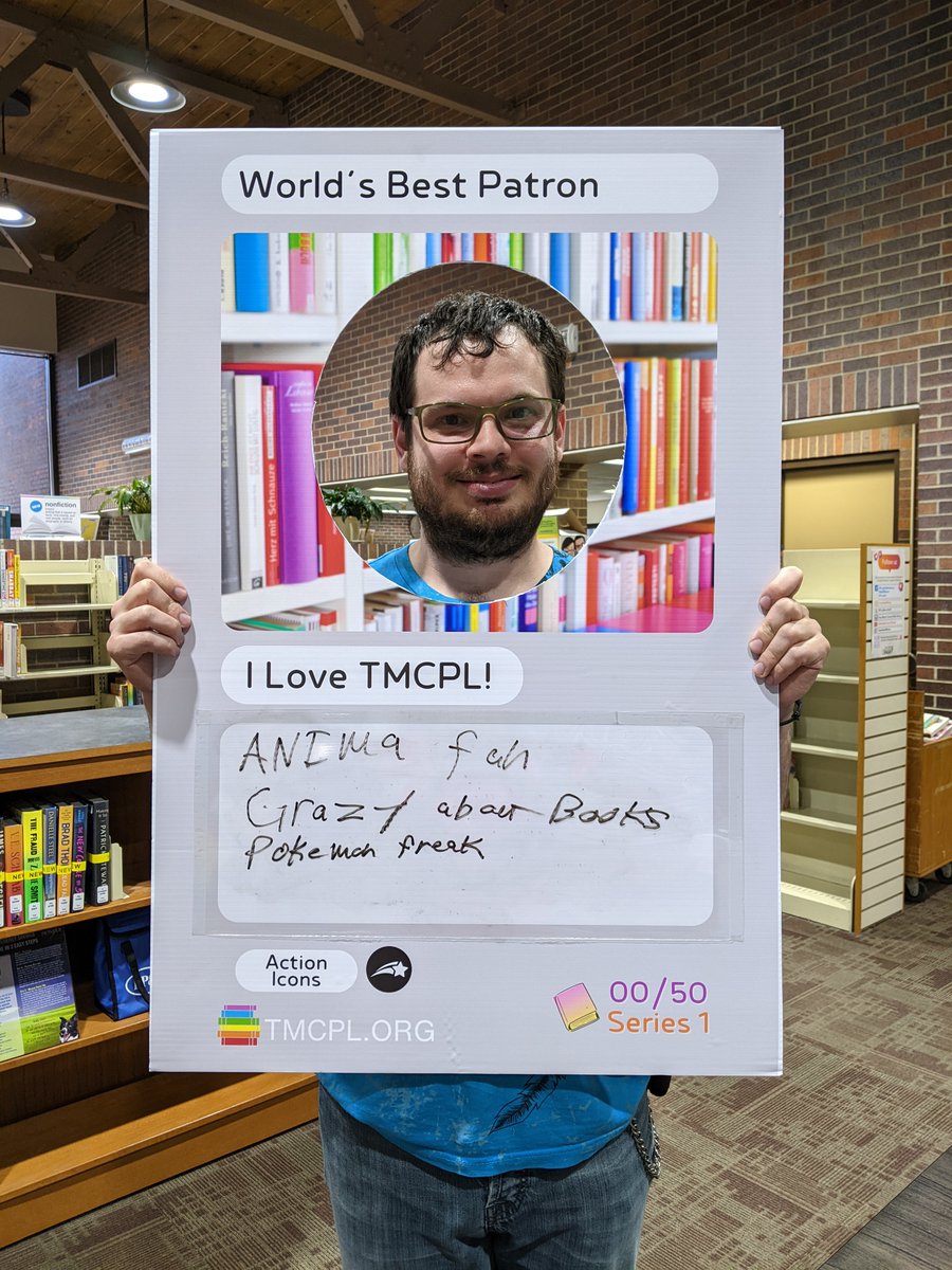 TroyMiamiCtyPL's tweet photo. #TMCPL regulars Mitchell and Todd are proud they have already collected 12 Trading Cards! They even visited the #MakerLab to get cards, had a tour, and then used the space to make a carrying case for their cards.

Thank you both for being some of our #BestPatrons! https://t.co/Tgbe3oCE7L