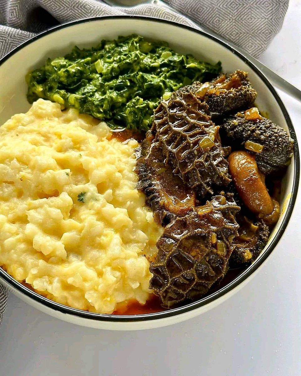 Stampa, spinach le mogodu 👌🏽