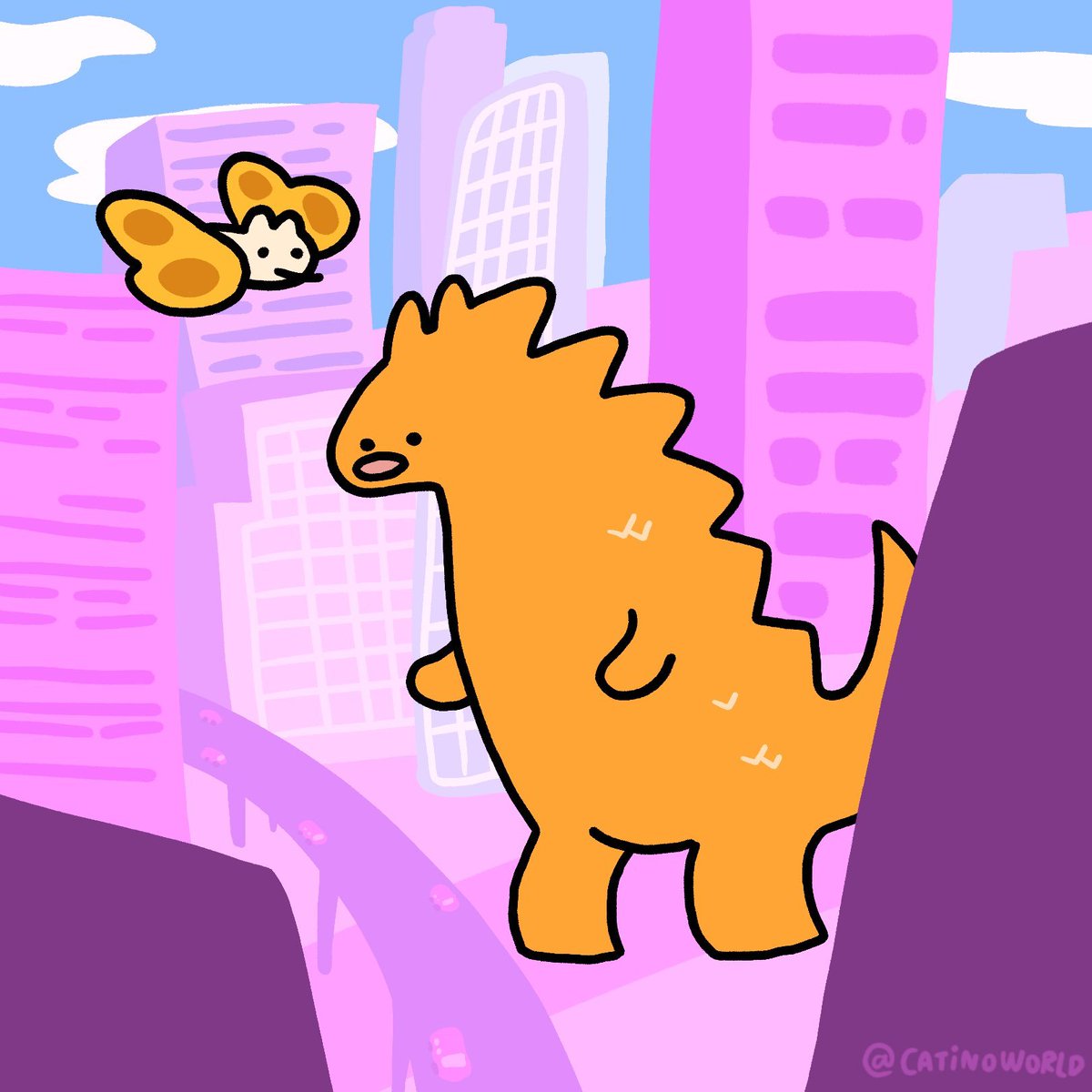 Catino_Base's tweet photo. Catinozilla ‼️ https://t.co/aYSReqxACW