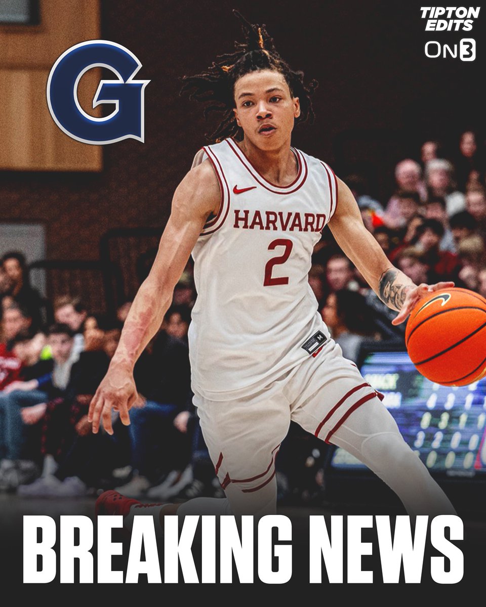 NEWS: Harvard transfer guard Malik Mack has committed to Georgetown, @On3sports has learned. The 6-1 freshman averaged 17.2 points, 4.0 rebounds, and 4.8 assists per game this season. Was the Ivy League ROY. on3.com/transfer-porta…