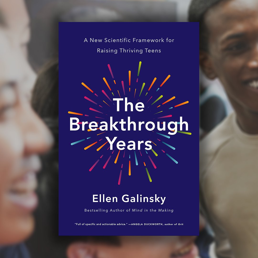 The Breakthrough Years demystifies the adolescent brain and reveals what teens want us to know about this incredibly exciting time in their lives. If we listen to what they say, these will truly be their breakthrough years. us.macmillan.com/books/97812500…