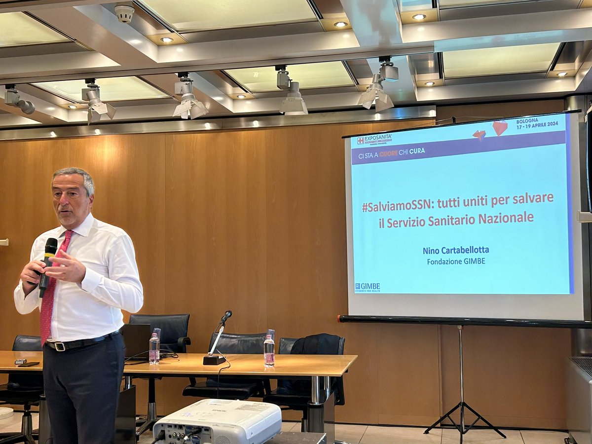 mmarco84's tweet photo. La Rete civica di #SalviamoSSN presentata a #Exposanità 2024 da @Cartabellotta presidente della @GIMBE 
#SalviamoSSN #sanità #salute

Per aderire alla Rete civica:
https://t.co/hRutWh6m1s https://t.co/m7VmB1Ys01