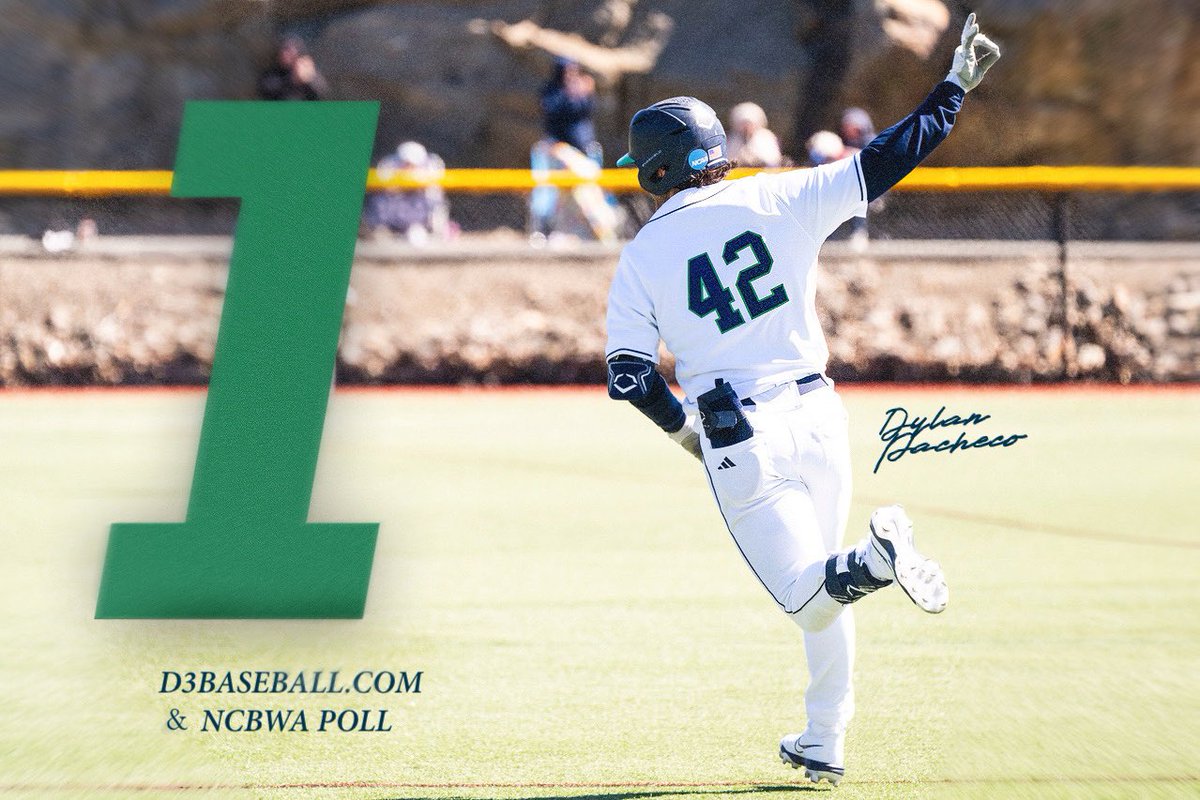 EndicottBASE's tweet photo. For a 5th straight week, we’re on top of the national poll. 

#Team29 | #GoGulls https://t.co/wtfDtL0Umw