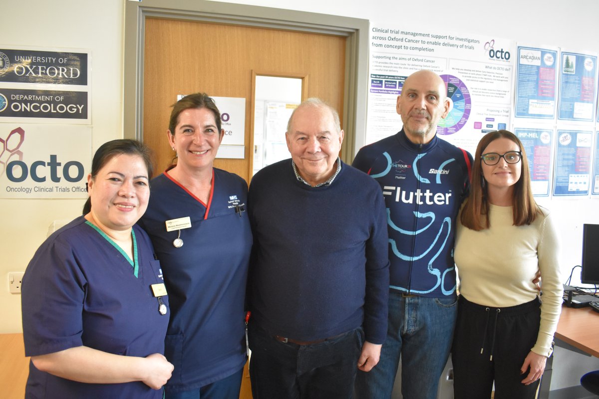 We are grateful to Dr Matthew Perry who was able to give a patient’s perspective of the care that @CureLeukaemia funding helps to support Best of luck on your trip, Ian! 3/3