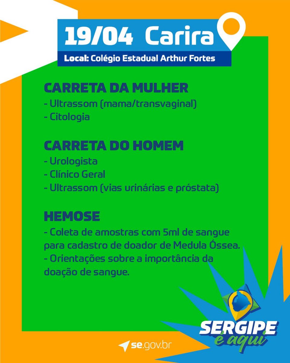Secretaria de Estado da Saúde de Sergipe tweet media