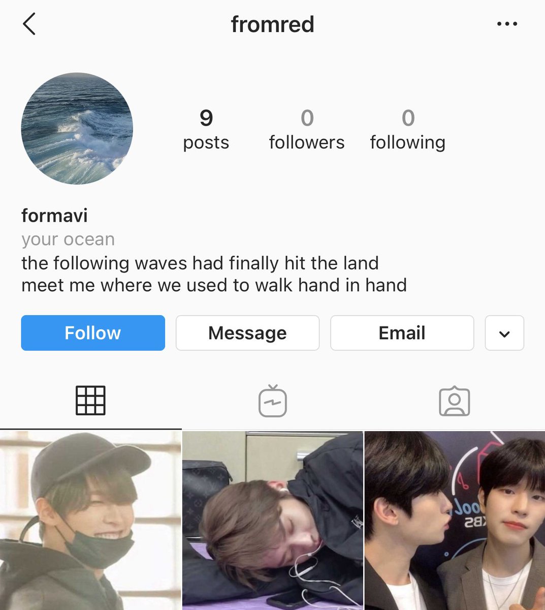minovxrse's tweet photo. final wave,
a short #2min au

scrolling aimlessly through his social media accounts, maverick (mh) found an account that seemed to be dedicated to him. https://t.co/wUMsjIHP0A